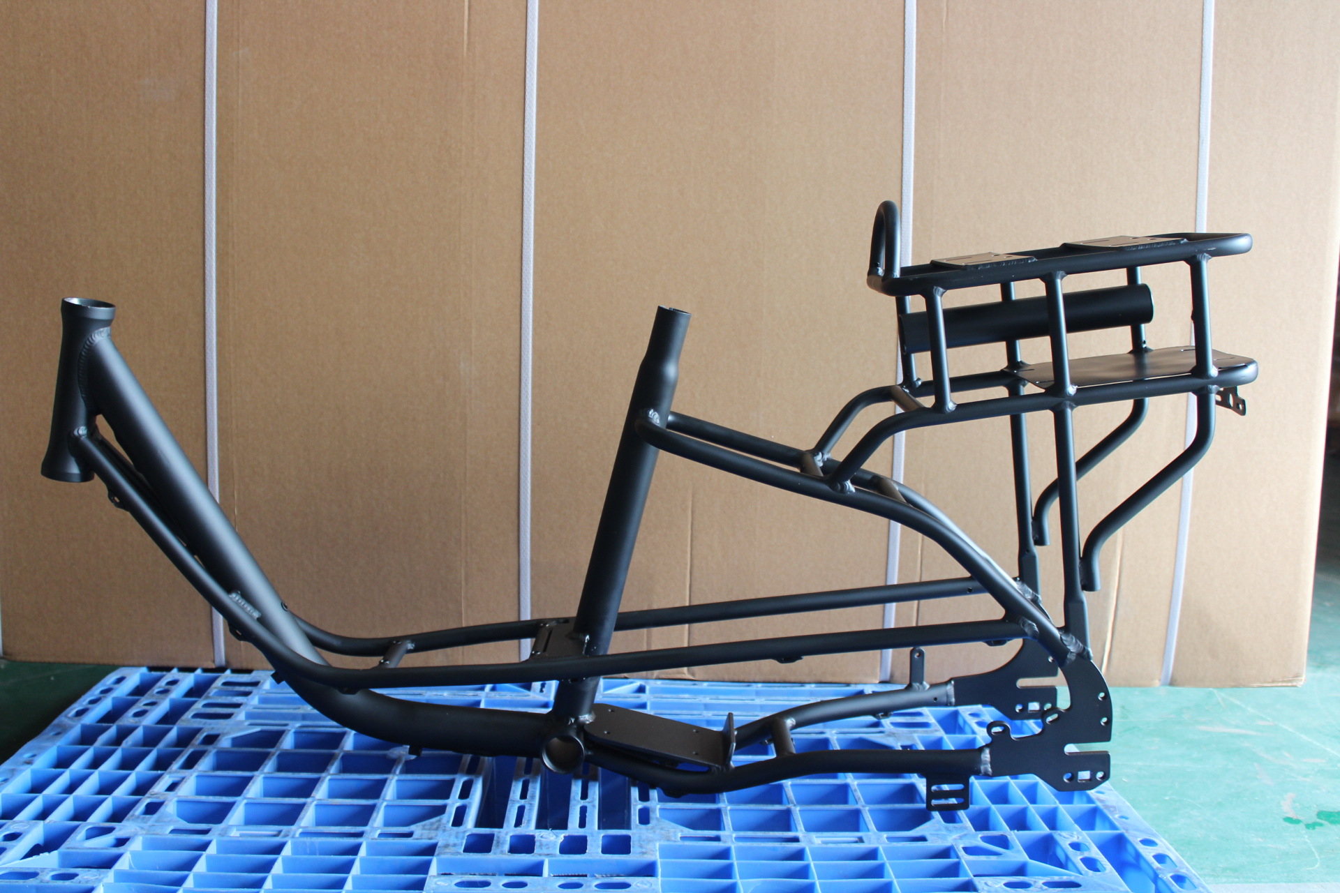 外卖电动自行车车架依兰公主载重王双电池设计开发铝合金自行车架