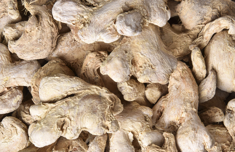 云南罗平 老黄姜 干姜块500g 脱水干姜片干姜粉调味品