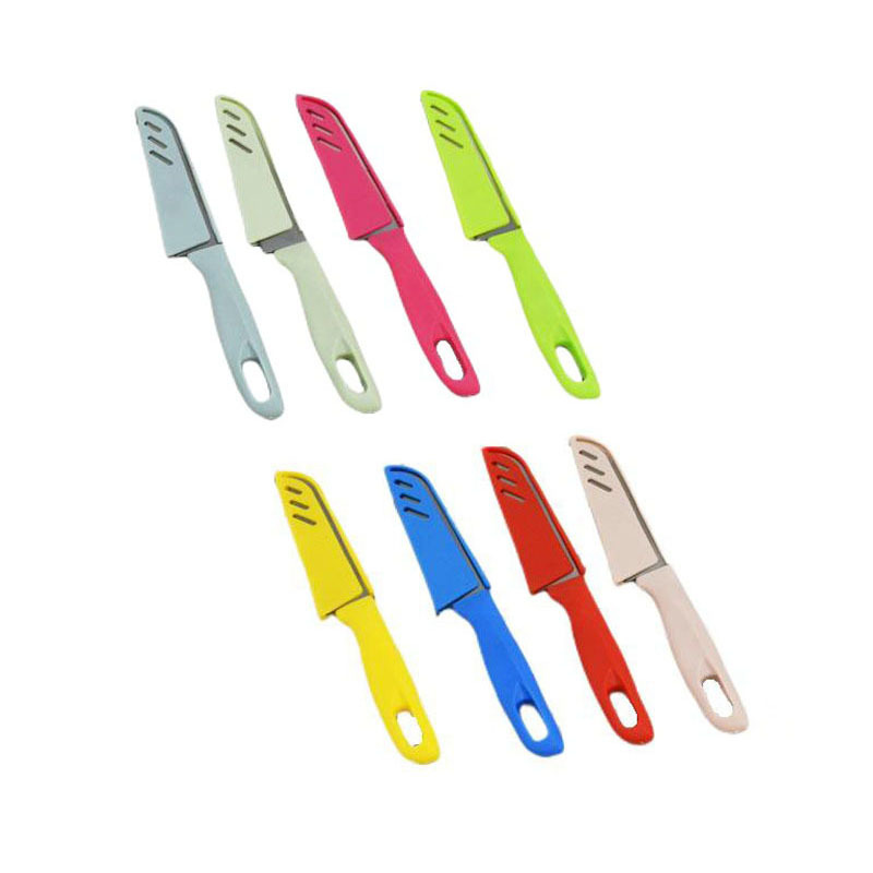 Nordic Color Outdoor Portable SST Fruit Knife Wholesale Kitchen Tools Peeling Knife Peeler Peeler