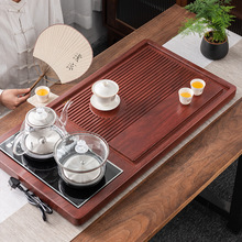 实木茶盘茶具套装家用全自动一体办公室煮茶新中式实木排水式茶台