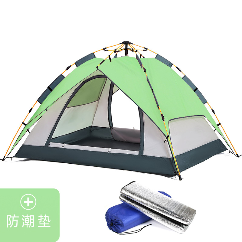 Outdoor Pink Tent Automatic Pop-up Portable Children's Family Picnic Rain-Proof Park Camping Delivery Spot