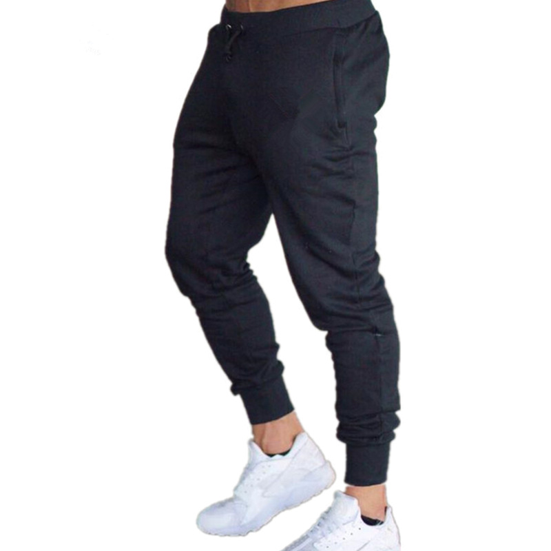Men's Spring and Autumn Thin Trousers Light Board Ankle-Tied Sports Pants Stretch Waist Pencil Pants Slim Fit Jogger Pants Foreign Trade