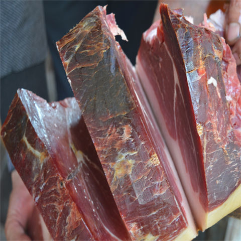 云南曲靖特产宣威火腿肉腊肉农家风干腌肉 老火腿云腿月饼馅500克