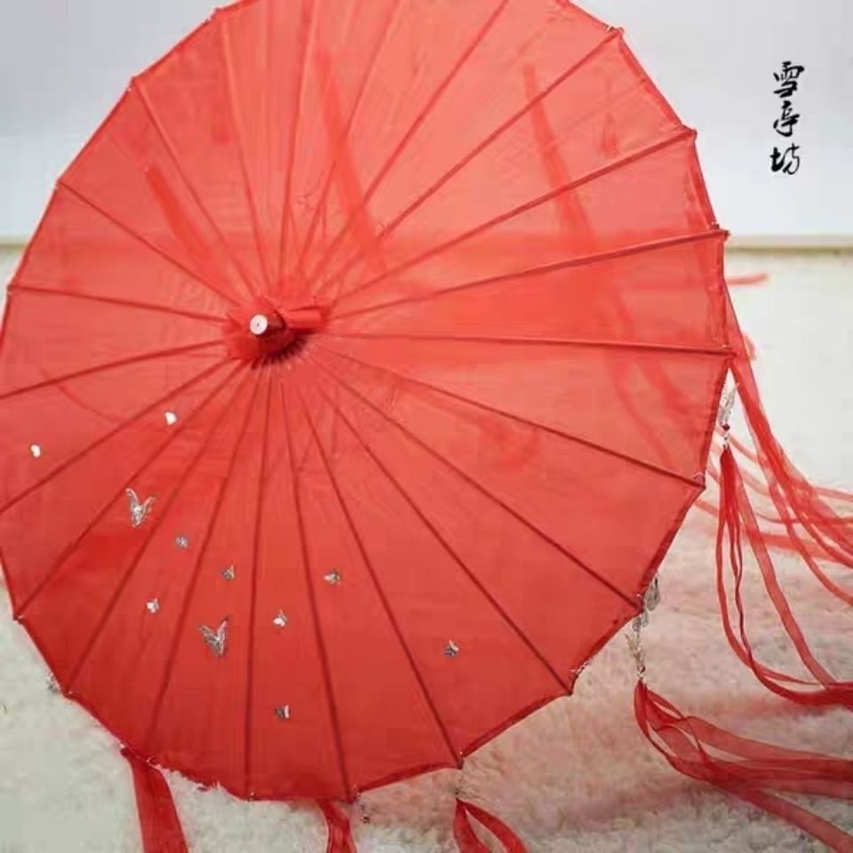 雪亭坊花城伞天官赐福花城伞红伞汉服cos银蝶摄影周边墨香铜臭