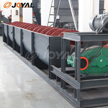 上海卓亚矿机 单双螺旋洗砂机时处理350吨螺旋洗砂机XL螺旋洗砂机