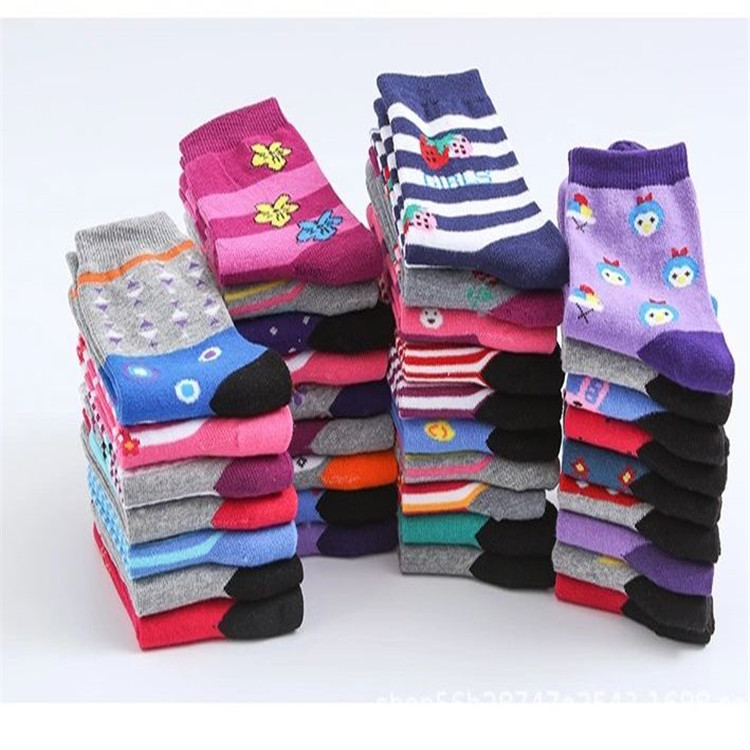 Wholesale Socks for Women Autumn and Winter Students' Socks Adult Mid-Calf Socks for the Elderly New Cartoon Long Socks Warm-Keeping Socks