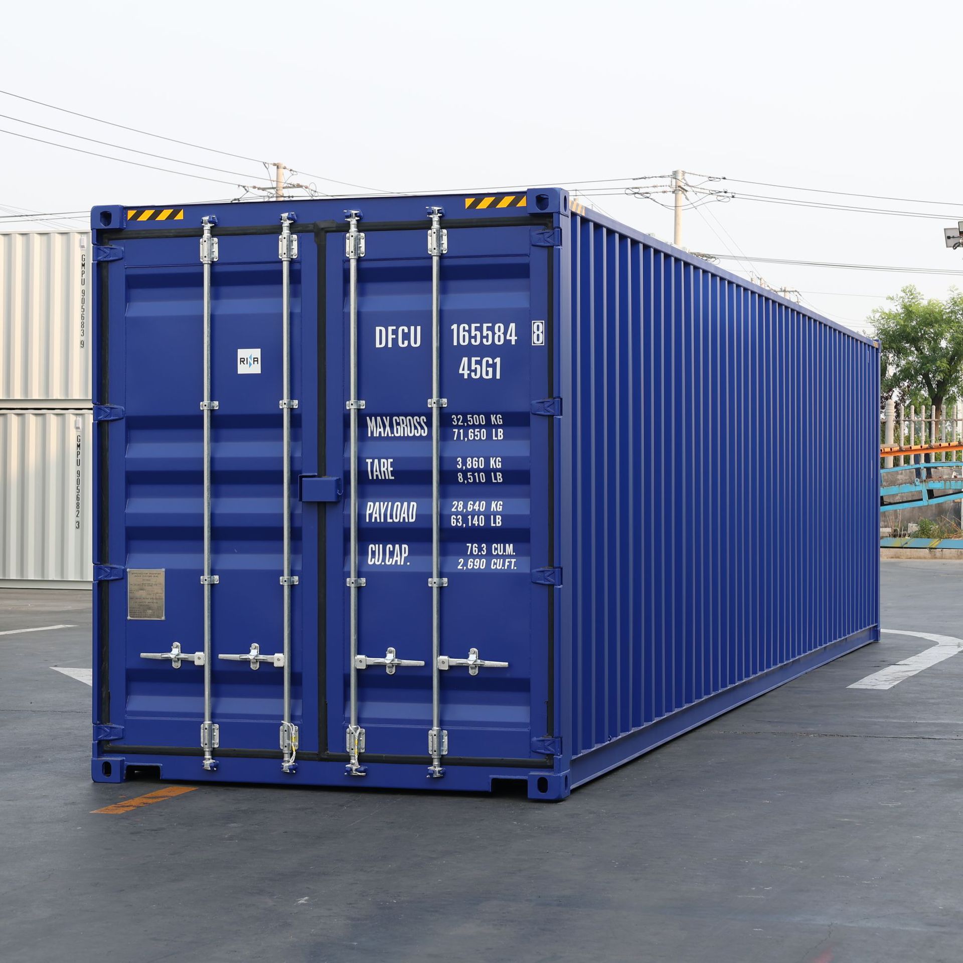 海上运输集装箱 可移动式集装箱散货箱 远洋装货箱40hc标准集装箱