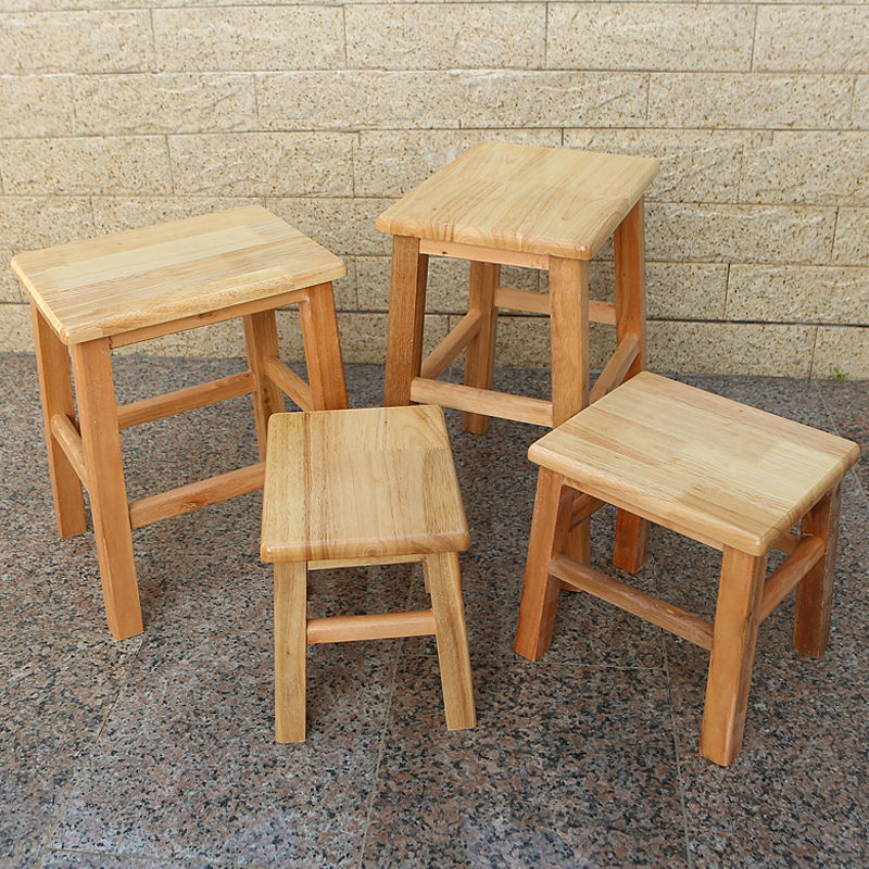 实木小凳子家用橡木小方凳小板凳简约矮凳换鞋凳实木椅子木板凳子