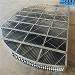 异形除雾装置TP板组合件 不锈钢带框架折流板除雾器