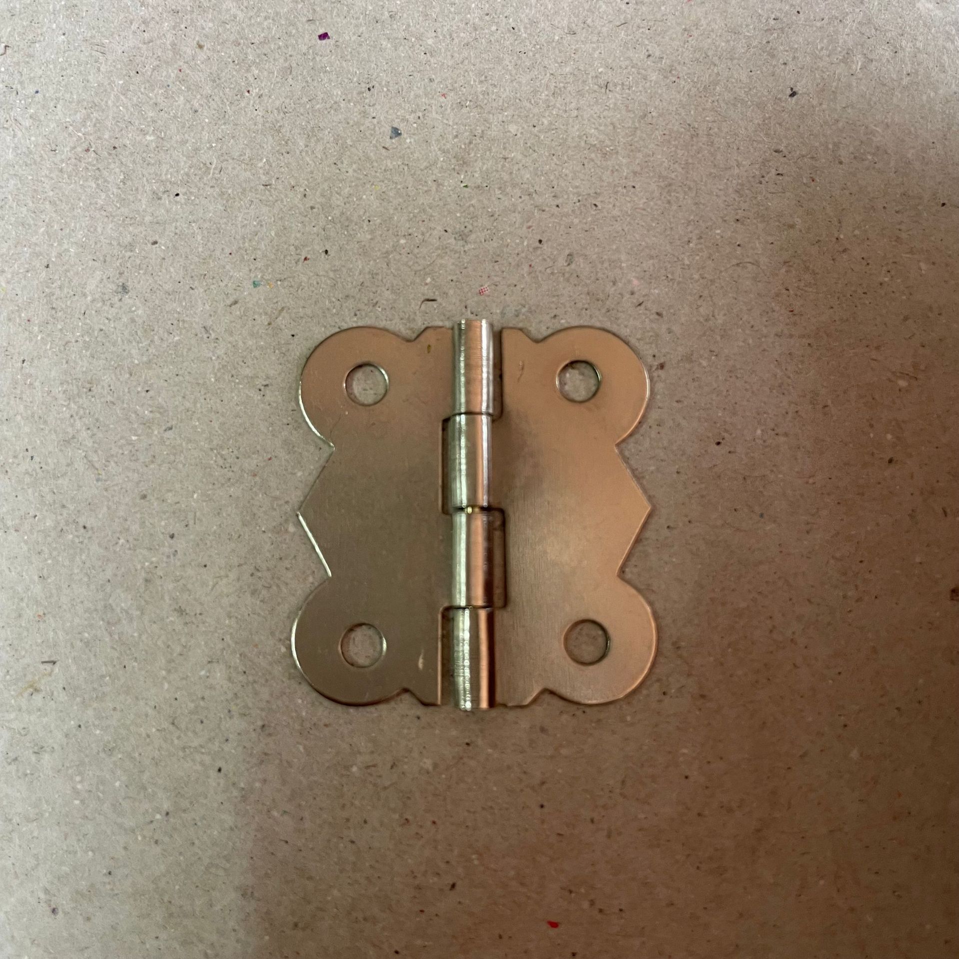 2寸蝴蝶型合页180度平开合页 青古铜银色金色