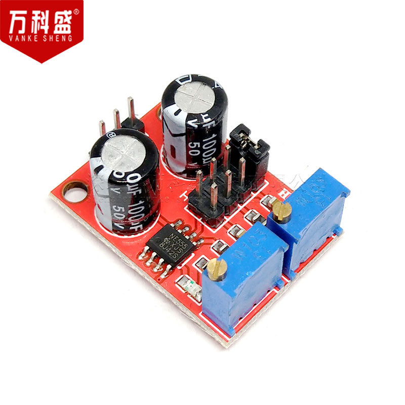 ne555脉冲频率占空比可调模块方波矩形波信号发生器 步进电机驱动