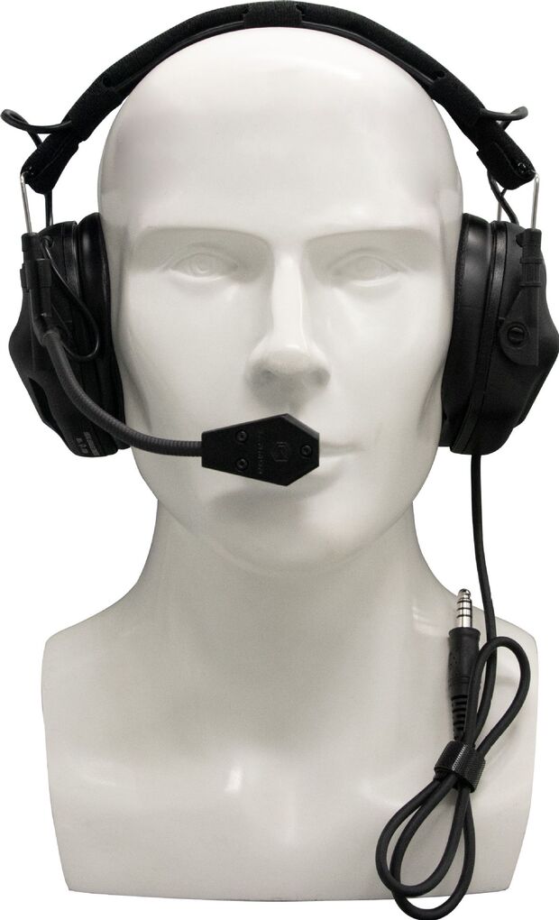 行动者earmorm32电子拾音降噪耳耳机战术听力带麦克风可通讯防护