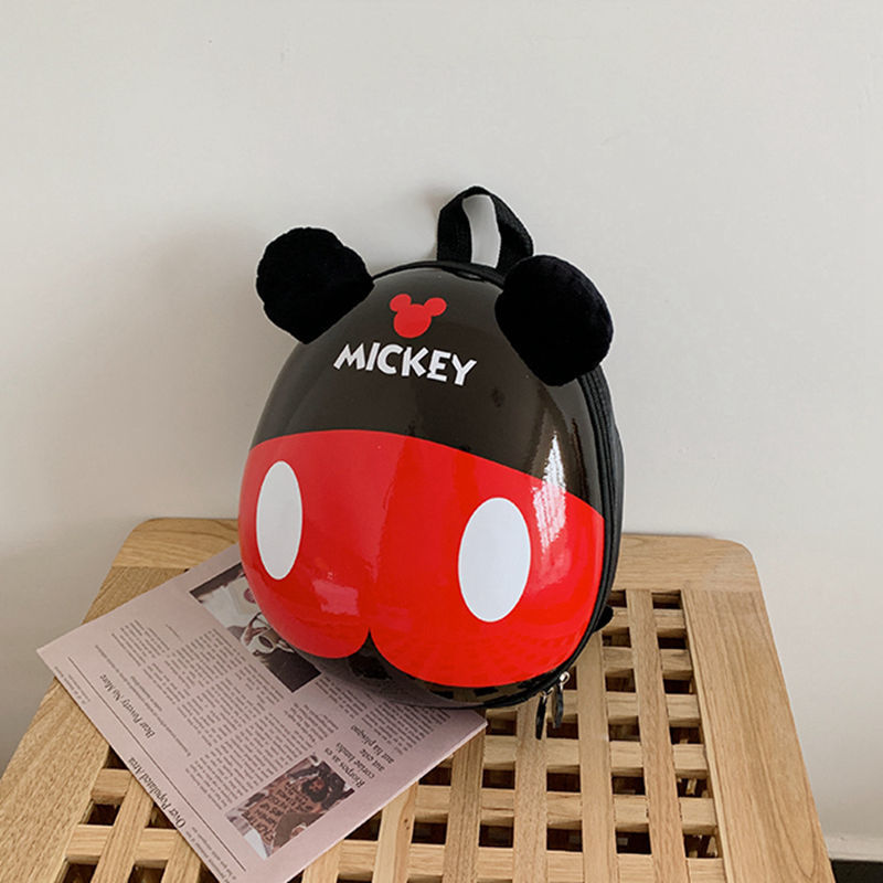 2023 New Mickey Mouse Ni Primary School Kindergarten Anti-Lost Children Boys and Girls Backpack Small Bookbag Boys and Girls