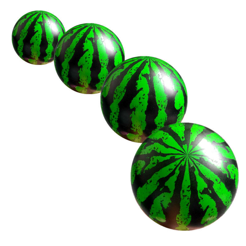 西瓜球玩具加厚儿童球球充气弹力幼儿园宝宝拍拍小皮球球胆