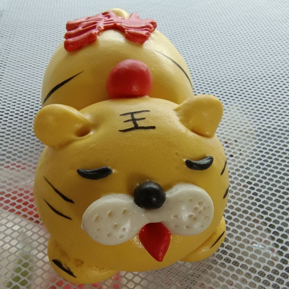 山东花饽饽年货礼盒虎年卡通老虎馒头单个装