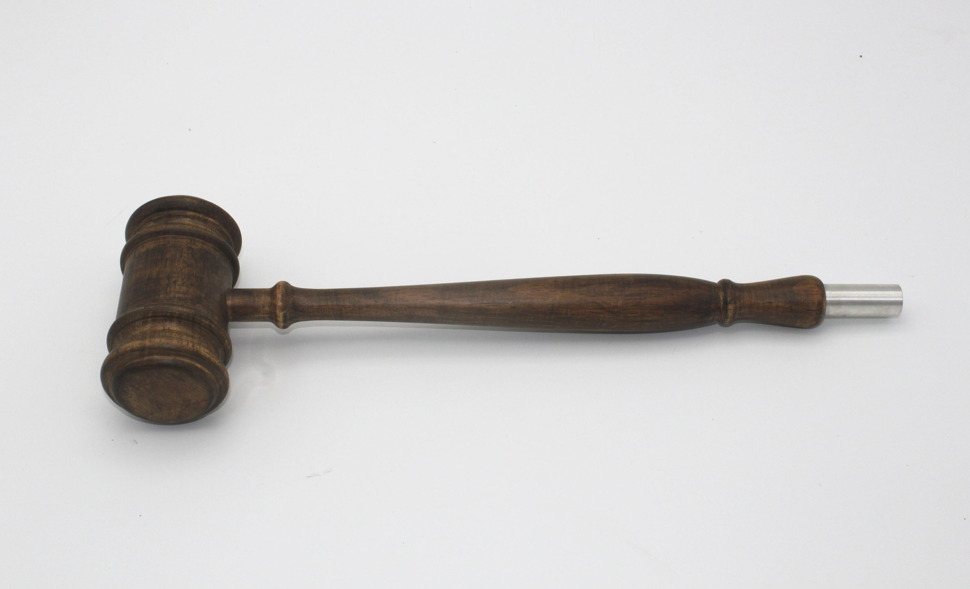 法官实木圆形法官槌子木质法官棰子拍卖槌法官棰橡木槌子