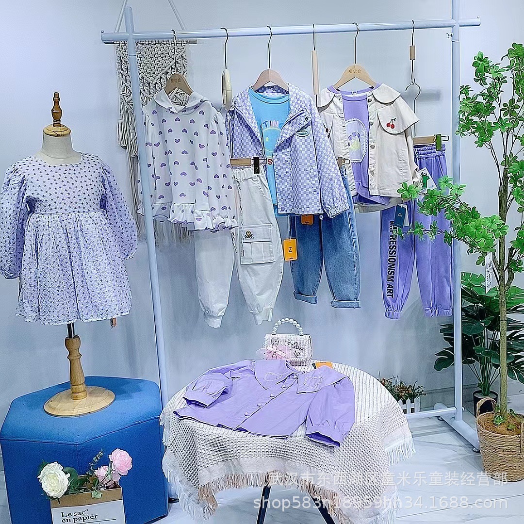 嘿s小宝 厚s里 织里品牌折扣童装 一手货源批发 日韩简约儿童秋装