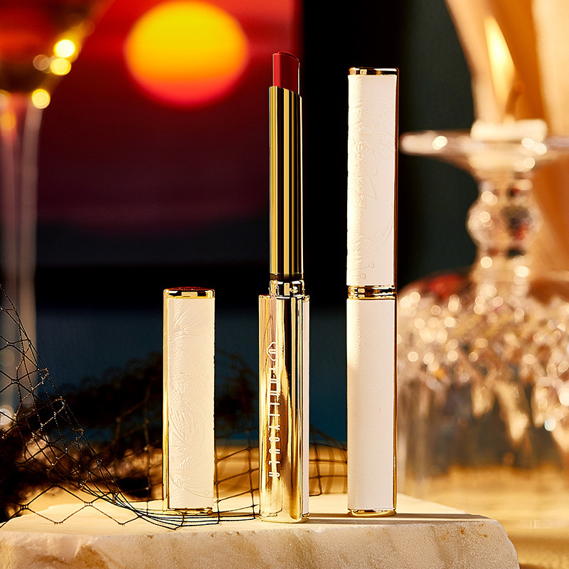 尤莉尤拉完美小细管防水不掉色口红清颜丝绒芙蓉细根口红学生日记