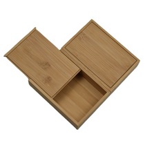 长方形抽拉盖清漆竹盒木盒复古文艺风桌面檀香线香收藏包装收纳盒