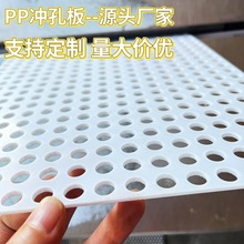 塑料板冲孔网pp圆孔过滤网塑料筛板pe pvc HDPE塑料冲孔板网