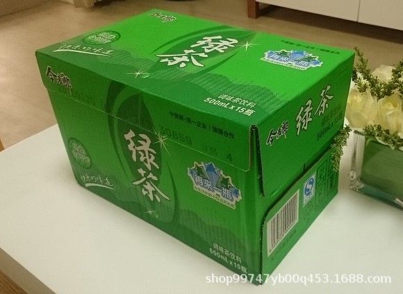 今麦郎茶饮料 绿茶 15*500ml 瓶装 整箱批发 可混批