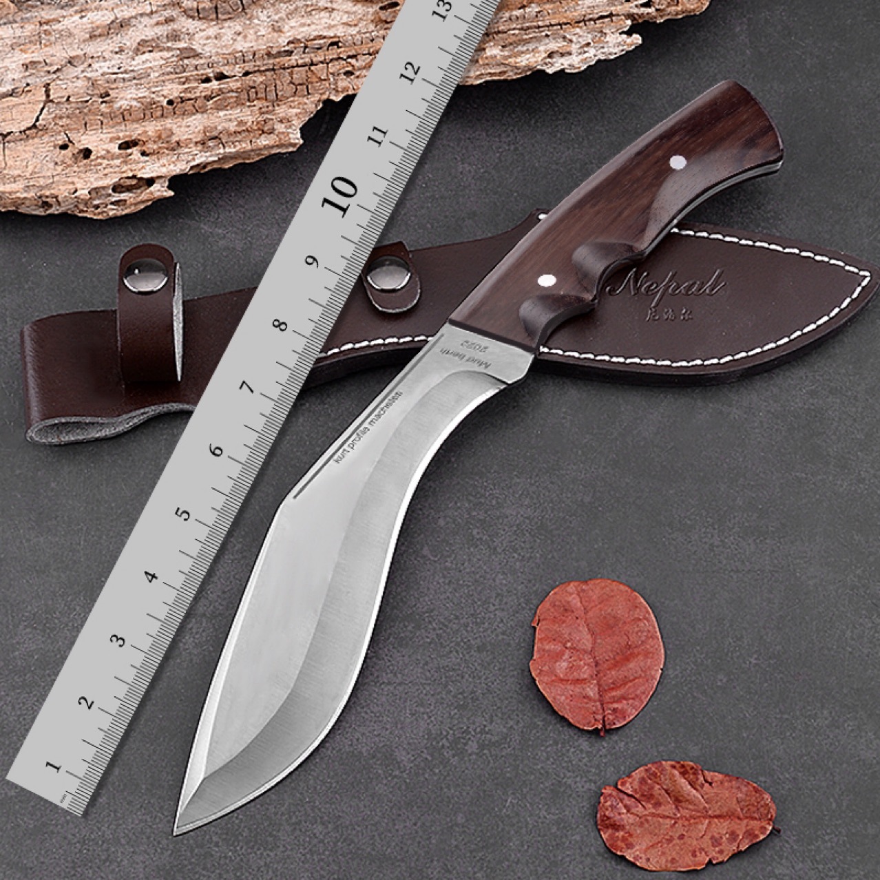 战术户外刀具直刀防身冷兵器高硬度锋利随身小刀野外生存探险求生