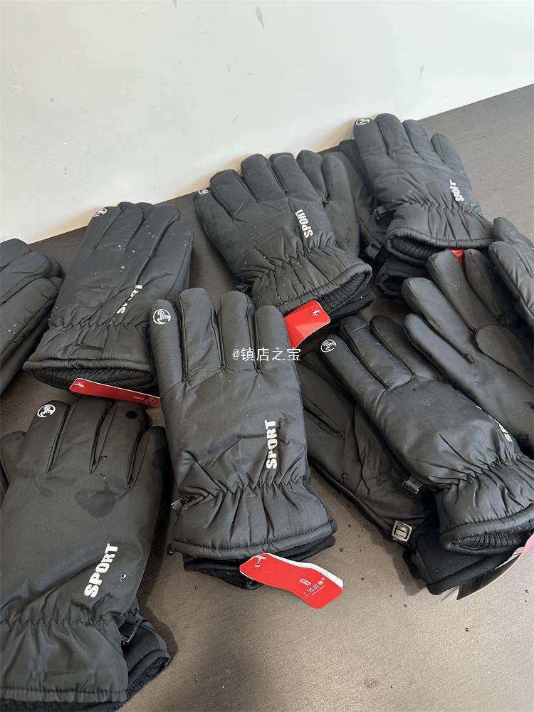 秋冬款户外加绒加厚防风防水触屏款男女款骑行滑雪手套-阿里巴巴