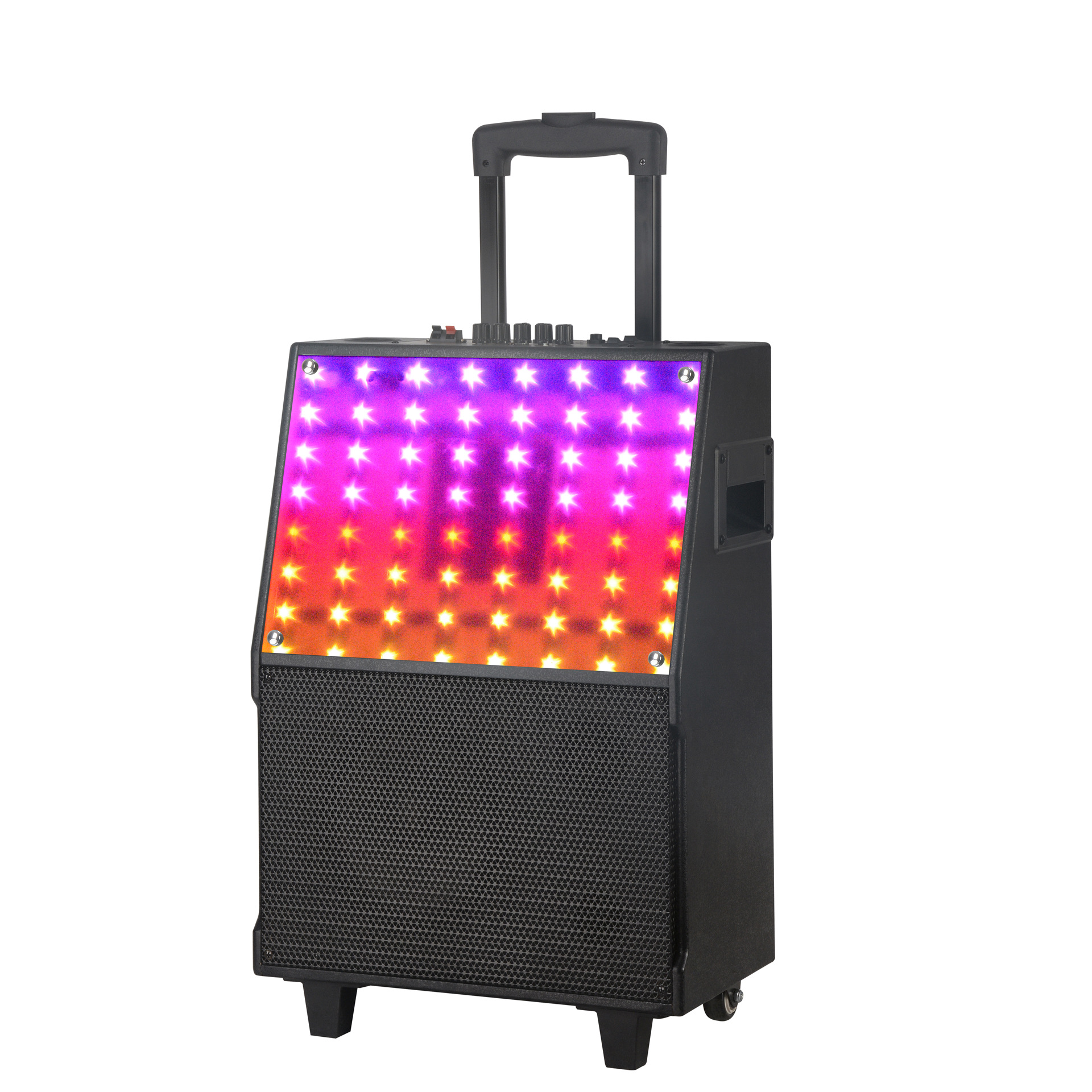 ndr 8/12寸无线蓝牙音箱拉杆手提便携式卡拉ok话筒户外广场舞音响