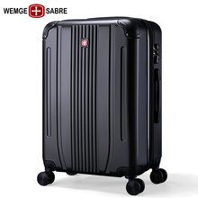 .瑞士军刀行李箱男拉杆箱商务耐用旅行箱可扩展大容量20寸登机箱2