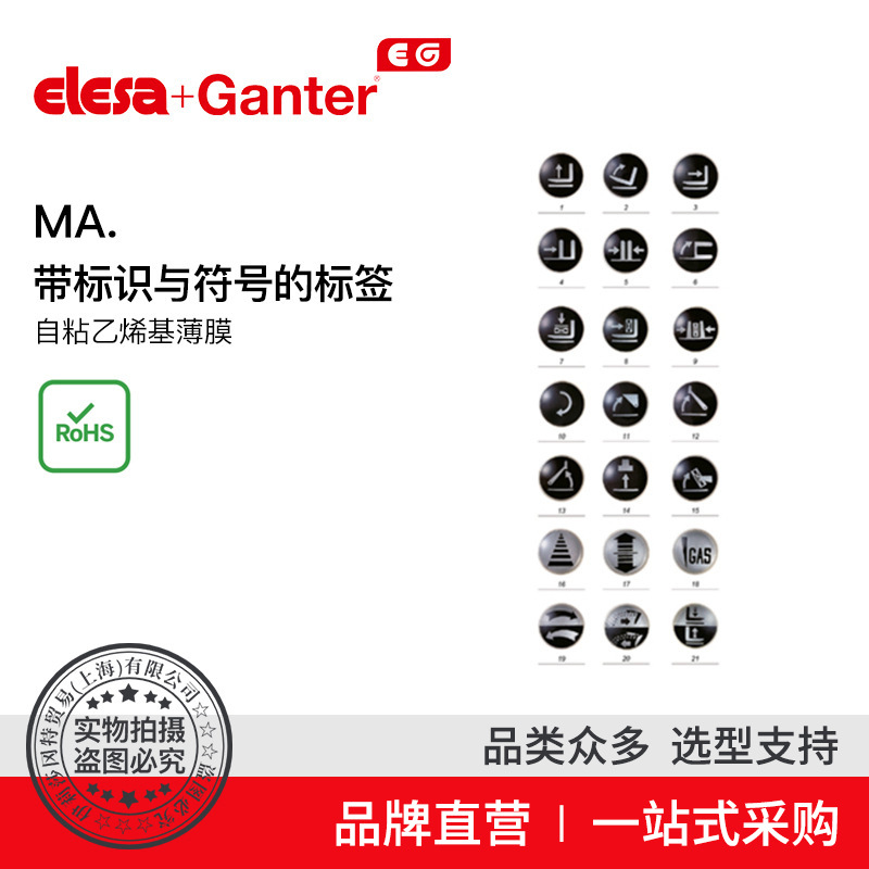 Elesa Ganter伊莉莎冈特 MA. 带标识与符号的
