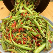 江西辣菜酸辣空心菜腌辣椒青红剁椒酱菜下饭菜腌空心菜梗香辣咸菜