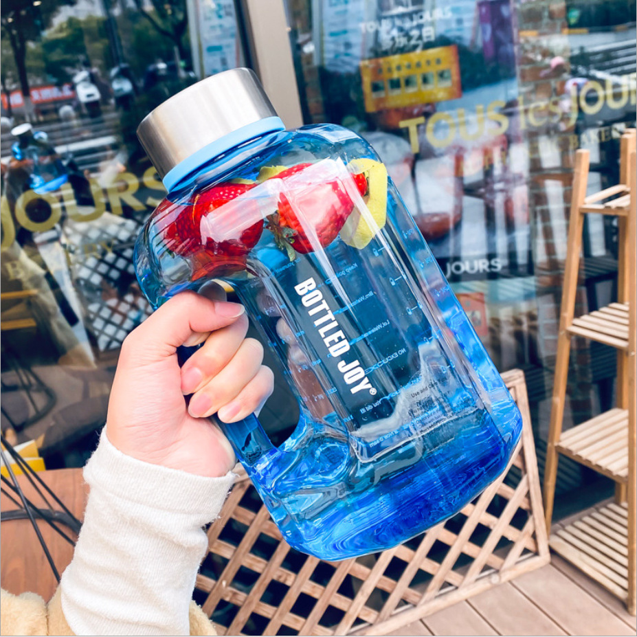 大容量运动健身水壶大号2000ml吨吨杯水桶太空杯男便携水瓶水杯子