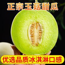 【水果冰淇淋】玉菇甜瓜蜜瓜新鲜现摘应季哈密瓜羊角蜜超甜批发价