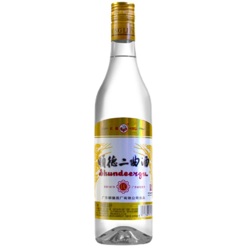 寻味顺德红荔牌顺德二曲酒52度500ml*12瓶/箱 高度酒烧鸭酒-阿里巴巴