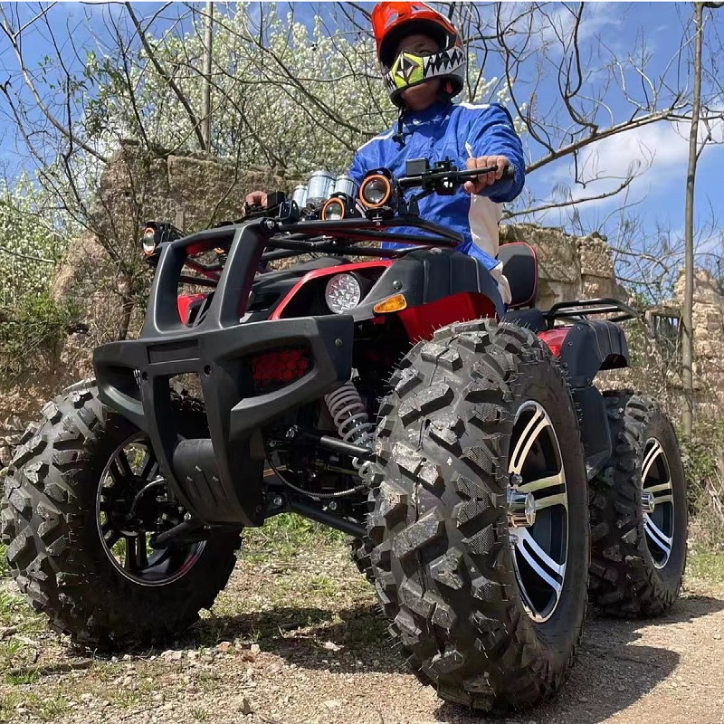 全地形沙滩车 大公牛宗申200cc自动挡代步山地越野车四轮摩托车