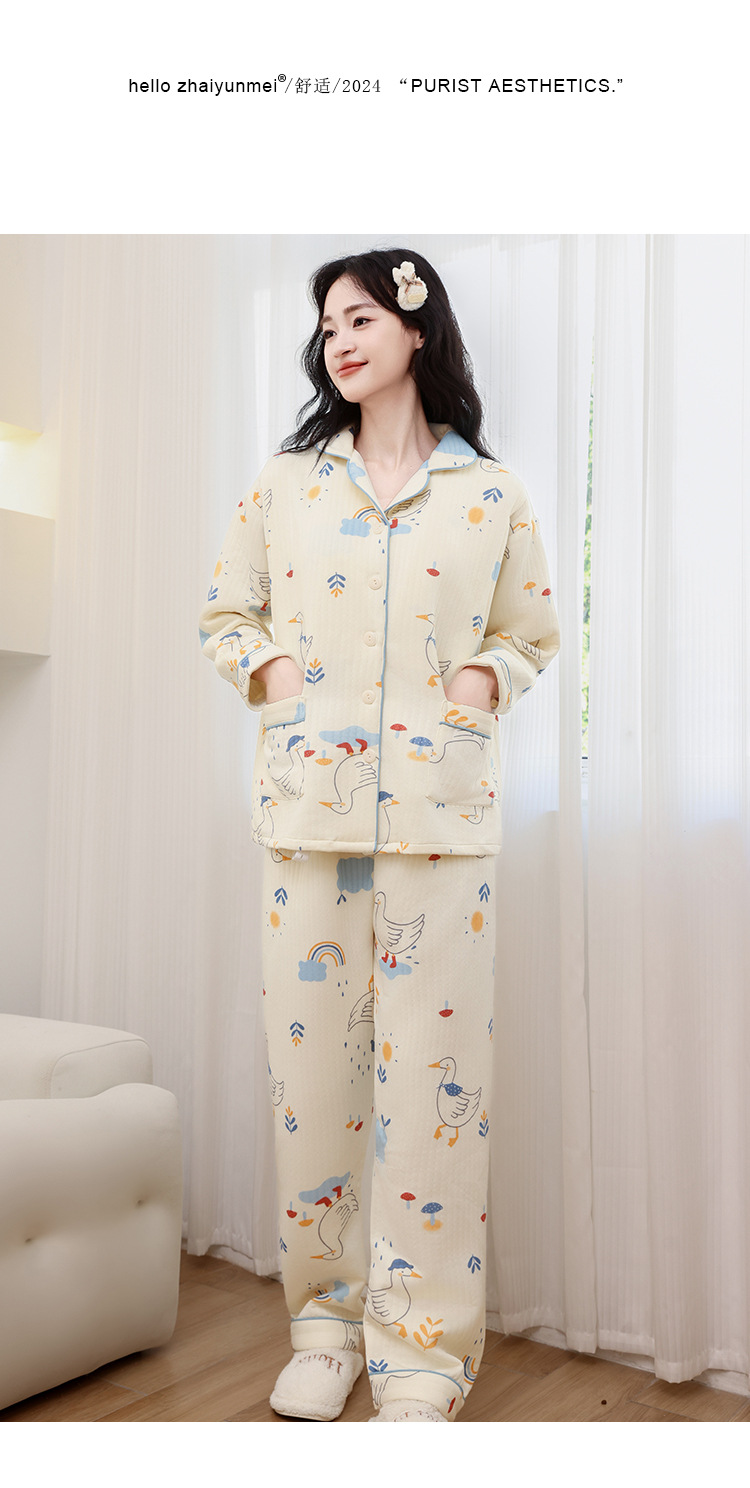 Cotton Padded Maternity Nursing Sleepwear Sets Pajamas Suits CLothes for Pregnant Women Pregnancy Sleep Home Lounge Wear 177 O1CN01Jnj6O21fxwYX1RUfs !!2496274074 0 cib