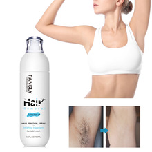 跨境现货PANSLY腿毛手毛除毛温和滋润乳液100ml Hair removal spr