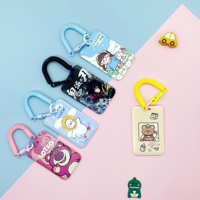 uv印刷卡通卡套彩印推合卡套学生校牌公交饭卡门禁工作牌地铁卡套