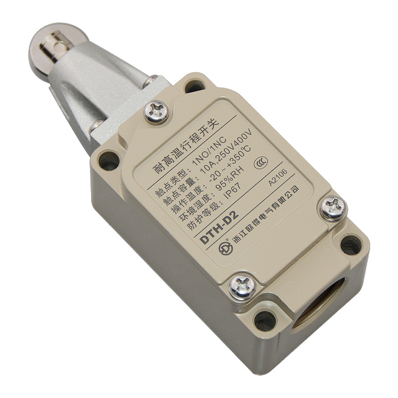 dth-d2耐高温行程开关 顶部滚轮柱塞式 欧得耐环境耐热型限位开关