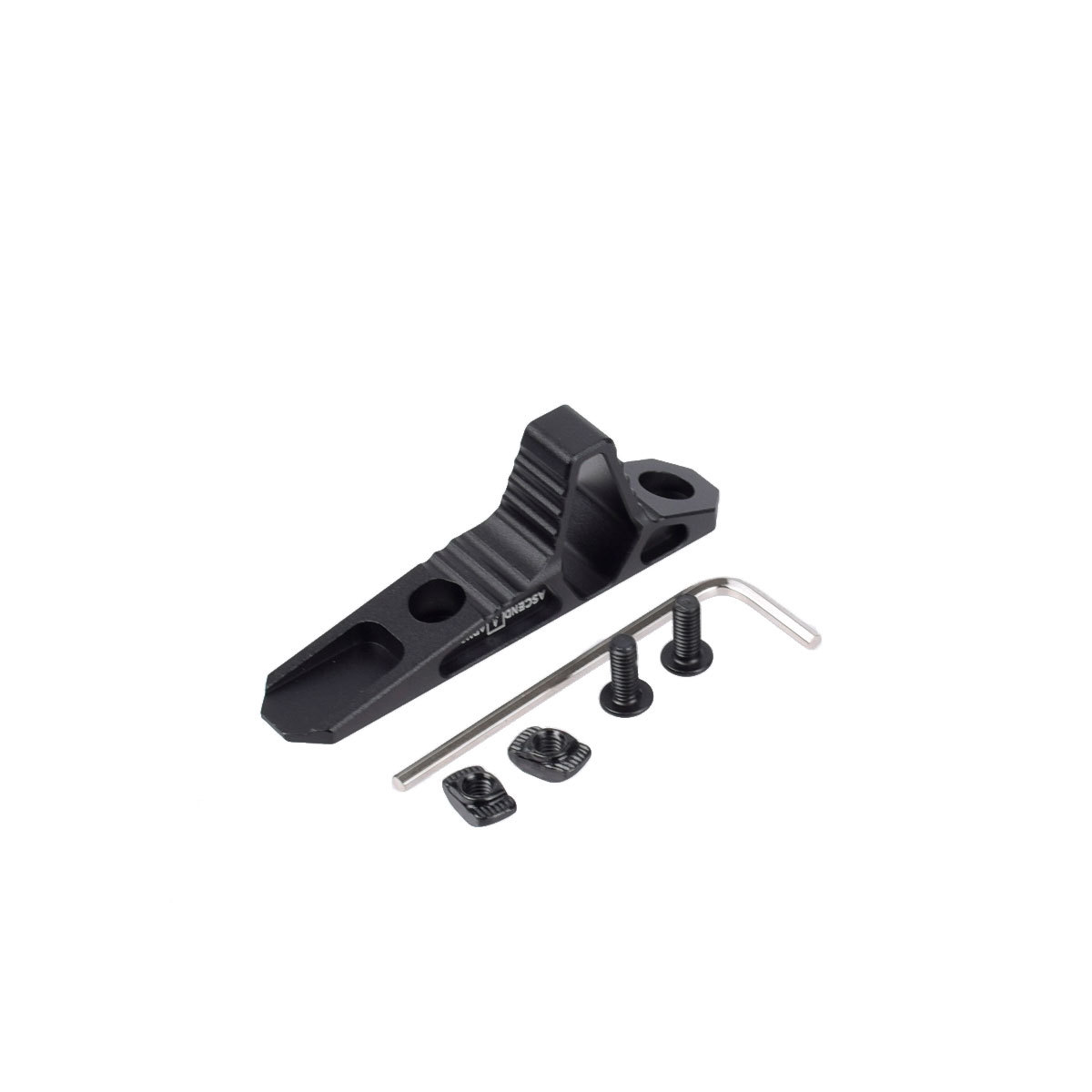 新款ascend armory 阻手器半截式cnc金属握把, mlok  keymod