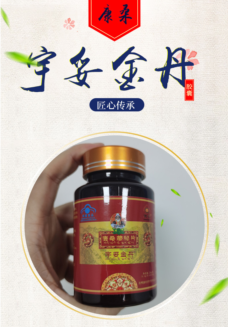 康桑藏密片宇妥金丹 中老年会销礼品 增加免疫力缓解疲劳保健品
