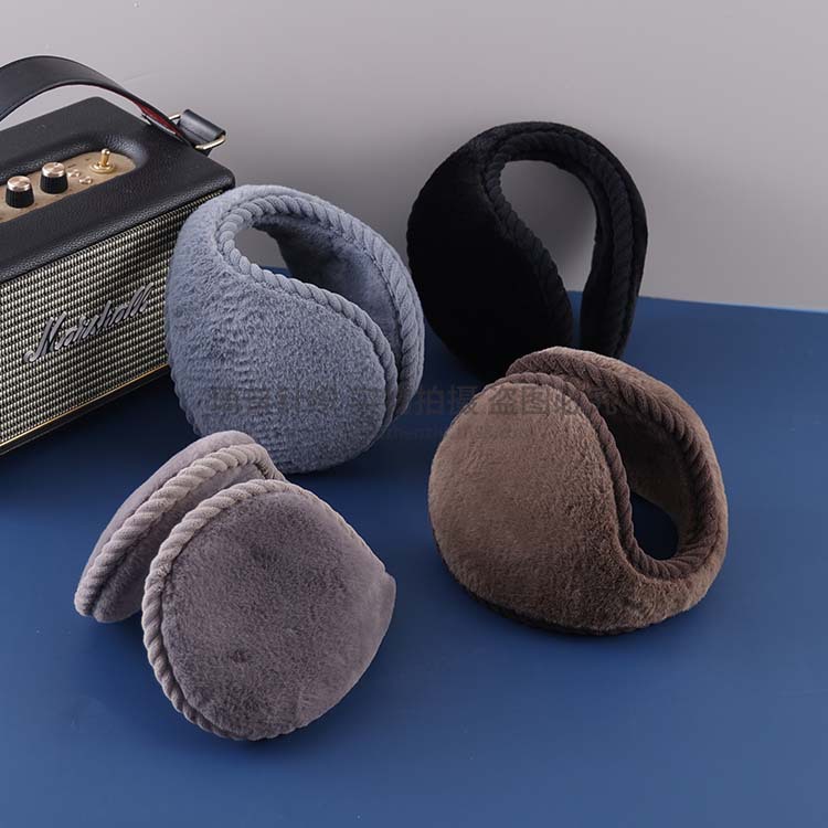 冬季耳罩男简约韩版出行加绒加厚保暖骑行防冻防寒百搭护耳暖耳套