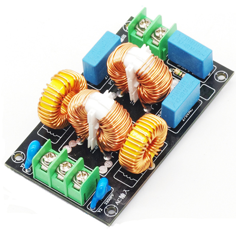 音响功放电源滤波器三级emi emc交流滤波器 消差模共模大电流电磁