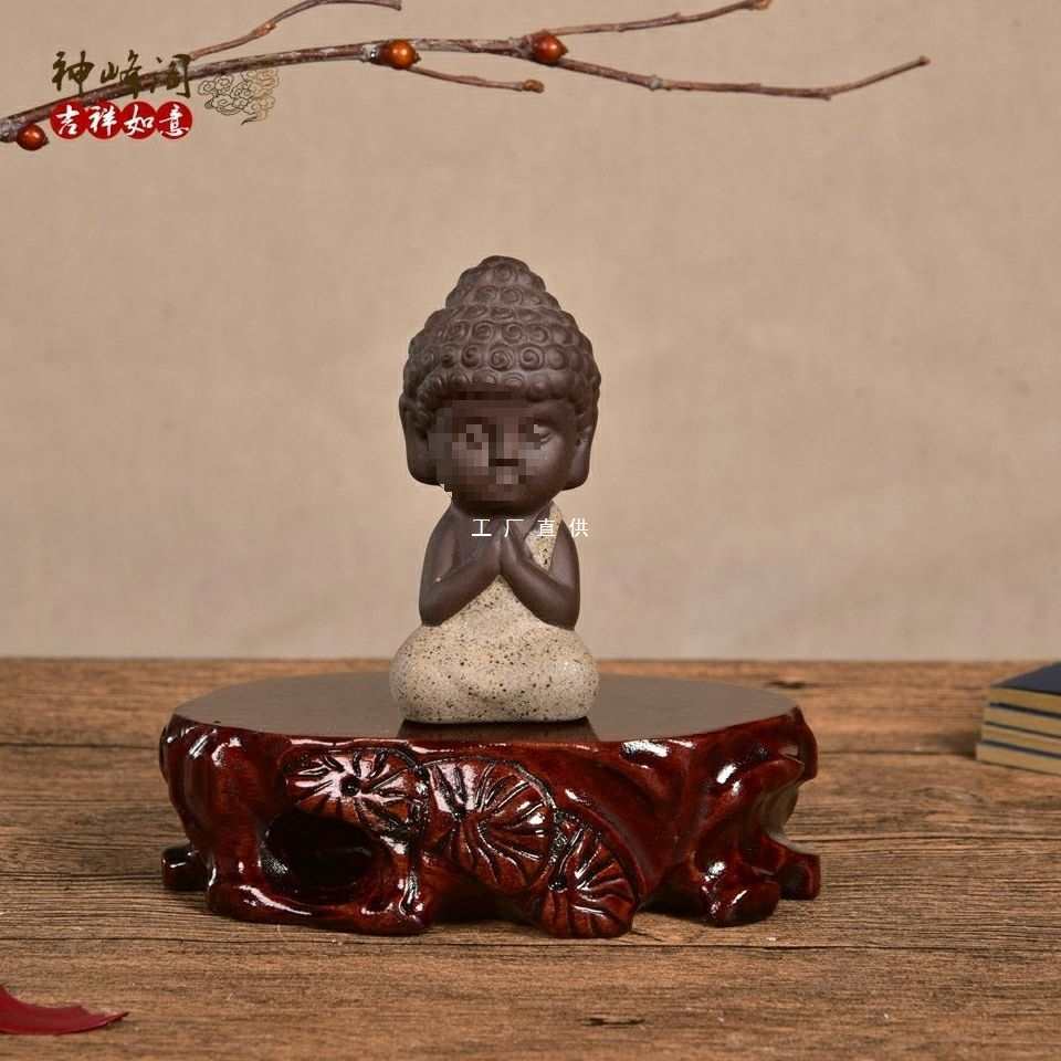 实木雕花底座 一套十个红木石头奇石茶壶根雕文玩工艺品-阿里巴巴