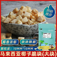 想椰家族马来西亚进口无添加口味椰子脆块大颗粒追剧搭档零食果干