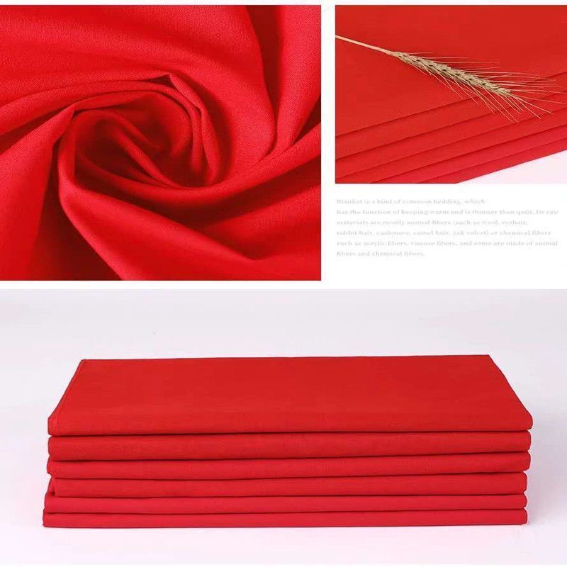 红布批发婴儿料棉喜事婚庆装饰提车黄佛布红腰带上供开业剪彩棉布