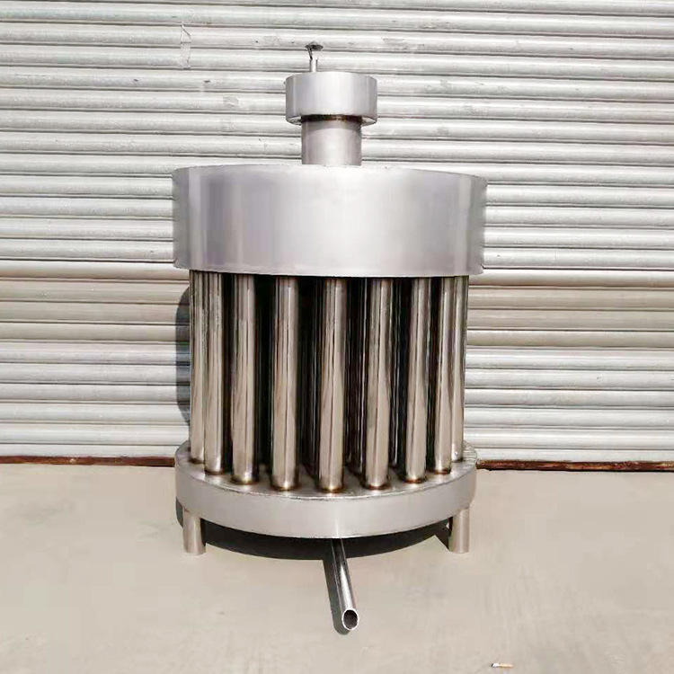 套管式冷酒器304不锈钢开式水冷却器酒厂酿酒设备循环水酿酒设备