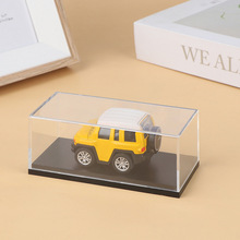 汽车模型展示盒防尘一体成型车模展示盒