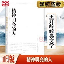 【当当网 正版书籍】精神明亮的人 王开岭著 王开岭散文随笔自选