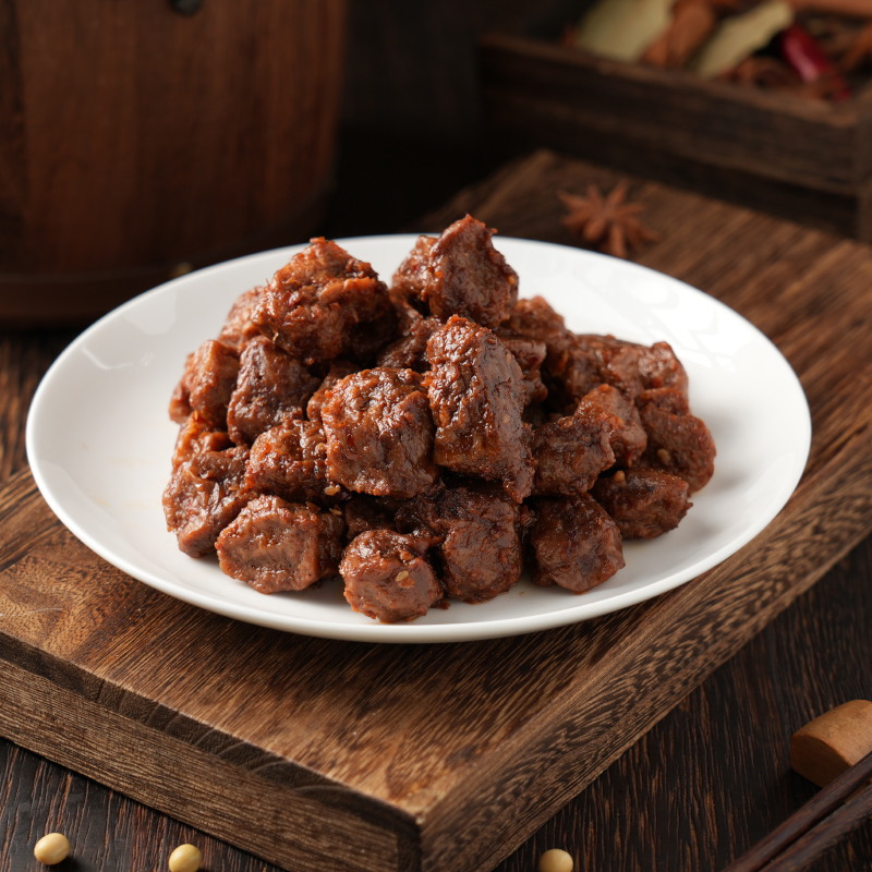 【专区49元任选5件】齐善素食_鱼香素牛肉200g素肉人造肉纯素